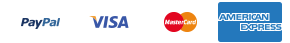 Paypal - Visa - MasterCard - American Express