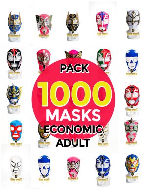 Wholesale Economic Adult pack of 1000 lucha libre masks