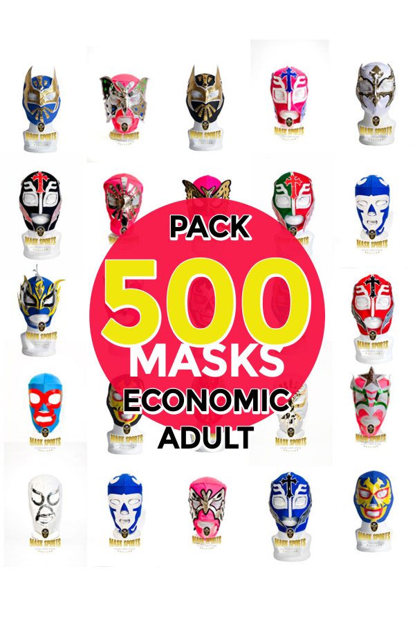 Wholesale Economic Adult pack of 500 lucha libre masks Wholesale Economic Adult pack of 500 lucha libre masks