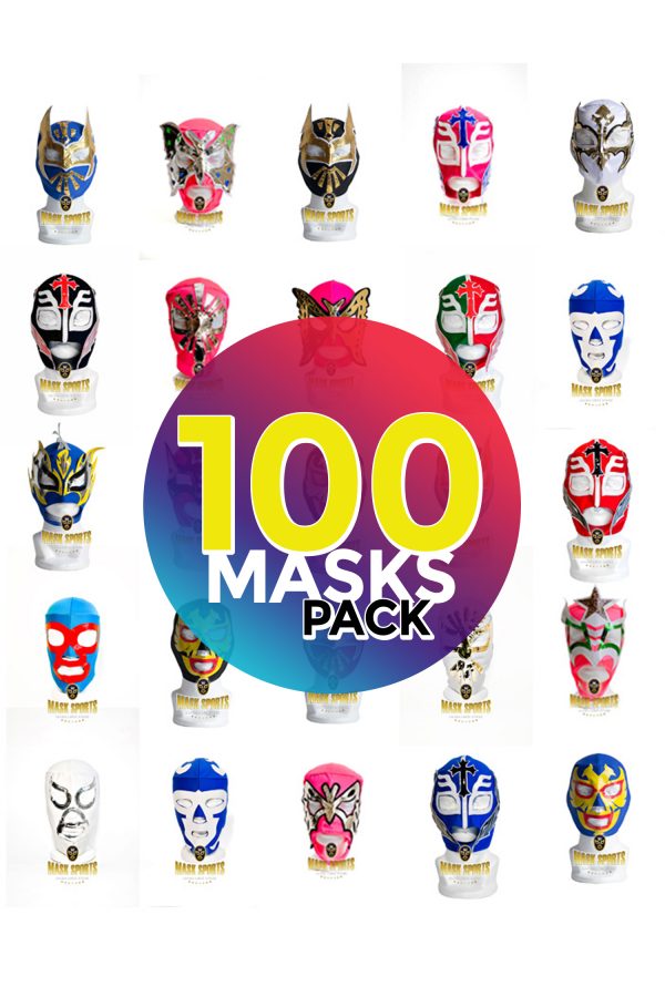 Wholesale Economic Kids pack of 100 lucha libre masks Wholesale Economic Kids pack of 100 lucha libre masks