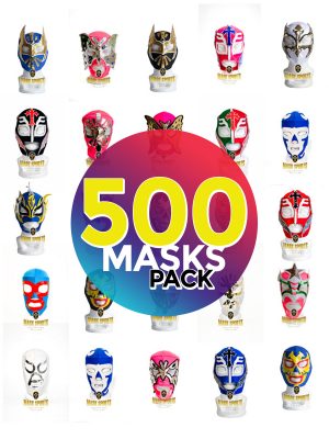 Wholesale Economic Kids pack of 500 lucha libre masks