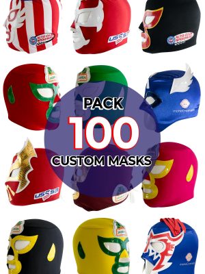 Wholesale 100 custom ADULT masks with your company's brand