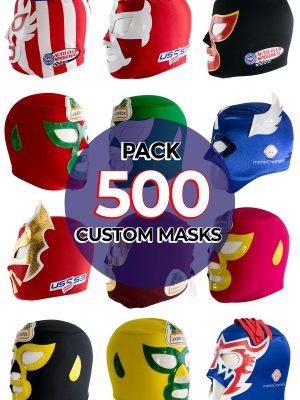 Wholesale 500 custom ADULT masks with your company's brand
