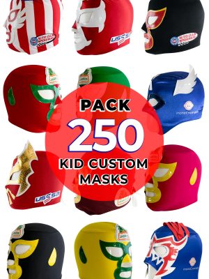 Wholesale 250 custom KID masks with your company's brand