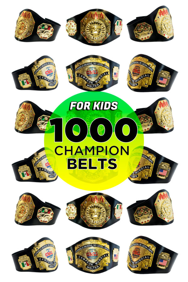 Wholesale-belts-AAA-CMLL-forKids-1000-pack