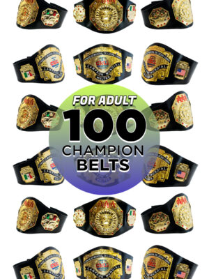 Wholesale pack 100 wrestling Adult Champion Belts